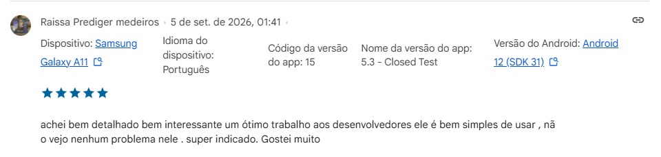 Avaliação de Usuário Beta do FoneTrack