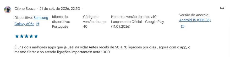 Avaliação de Usuário Beta do FoneTrack